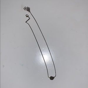 Kendra Scott drusy necklace